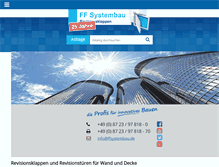 Tablet Screenshot of ffsystembau.de