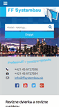 Mobile Screenshot of ffsystembau.sk