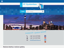 Tablet Screenshot of ffsystembau.sk